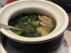 海带苗炖土猪龙骨汤-费大厨辣椒炒肉(黄兴中心广场店)