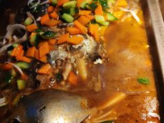-探鱼·鲜青椒爽麻烤鱼(西南商都店)