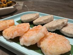 自家制手打虾饼拼鱼饼-莞府家宴·东莞菜(市民服务中心店)