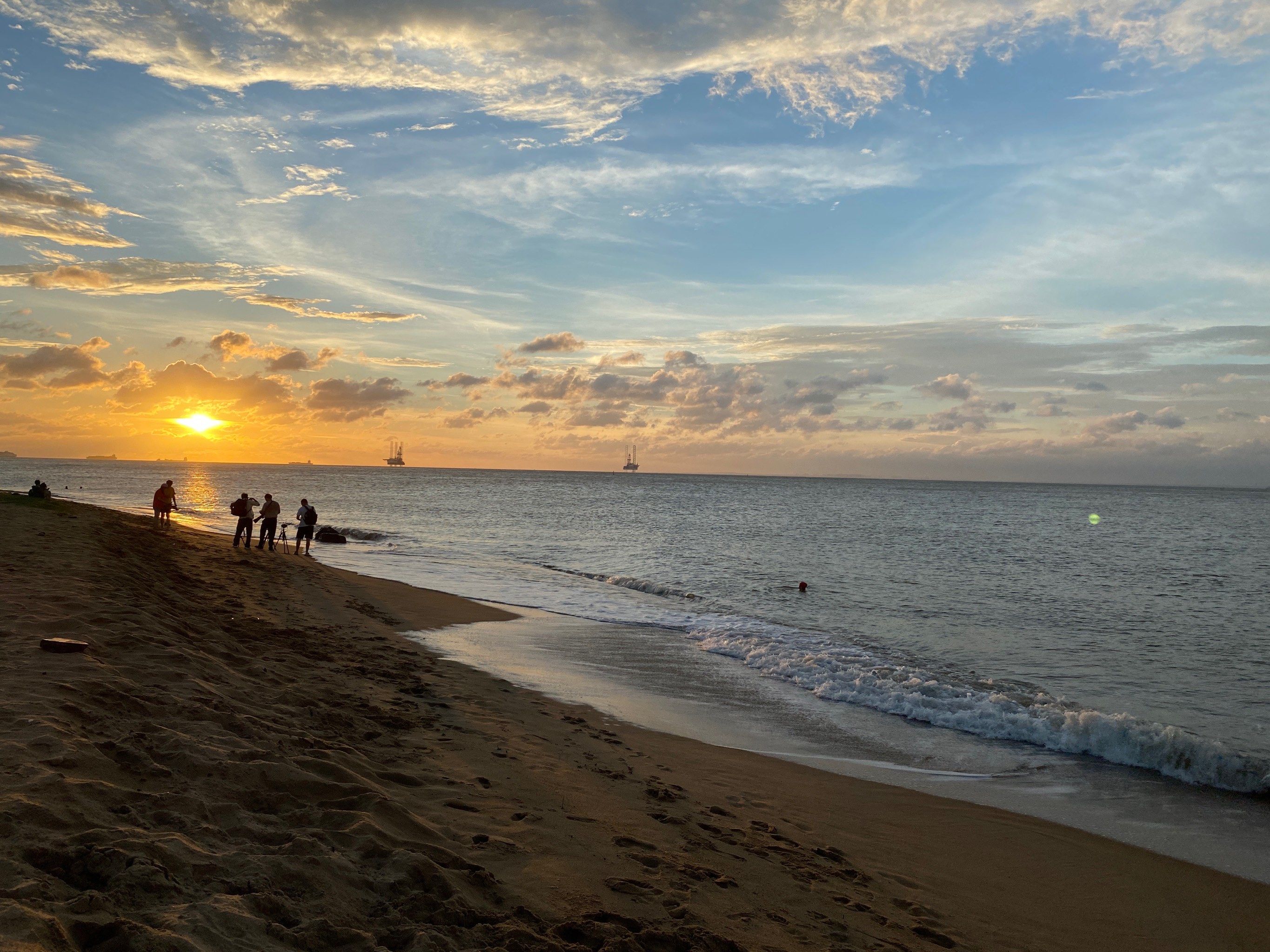 打卡白沙门海滩