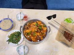 -尕有炕锅烤羊肉