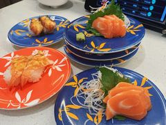 三文鱼生鱼片-京樽回転寿司(奥林匹克店)