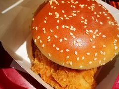 香辣鸡腿堡-肯德基(北京南站店)