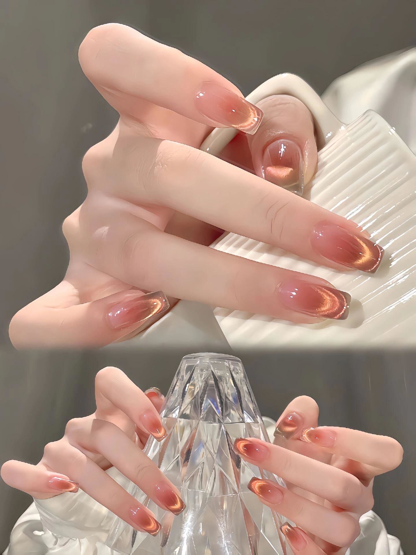 显白美甲,春夏季温柔风🌸