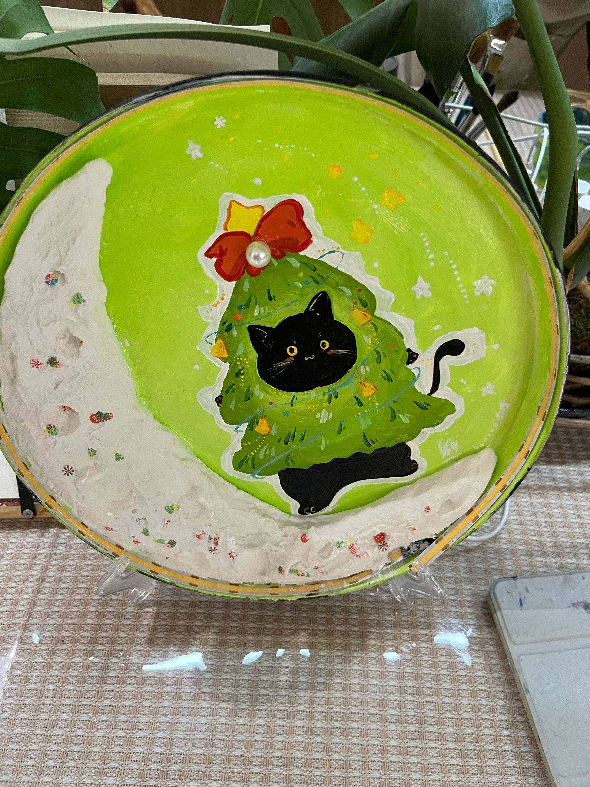 创意手画陶瓷杯