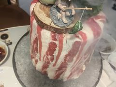 -爱你您·自家鱼塘·活水喷泉鱼火锅(八里店)