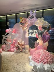 点击看大图 -七月气球布置订婚·宝宝宴· 求婚·生日布置(二七万达店)