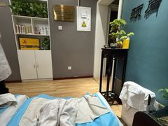 -深蓝盲人推拿·颈肩腰腿疼痛·艾灸调理(清河店)