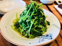 蒜蓉鸡毛菜-四季民福烤鸭店(前门廊房二条店)