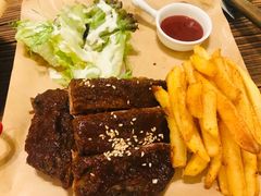 隔壁小孩都馋哭的猪肋排-The Good Place好地方·Brunch·coffee(国贸店)