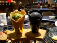 黑芝麻冰淇淋-神户赤童日式烤肉伙伴(东直门店)