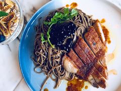 椒麻低温猪颈排荞麦面-The Rug Cafe(王府中环店)