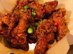 甜辣味半鸡-富乐满韩国正宗炸鸡韩国料理(虹泉路店)