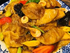 炒三鲜-呼吸森林·生态农庄农家乐私房菜