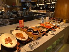 自助取餐区-杭州钱江新城万怡酒店-西餐厅