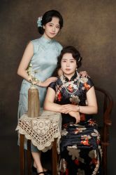 点击看大图 -城南旧影 旗袍全家福摄影写真体验馆