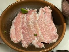 盐味猪颈肉-厚贞日式烤肉(龙之梦店)