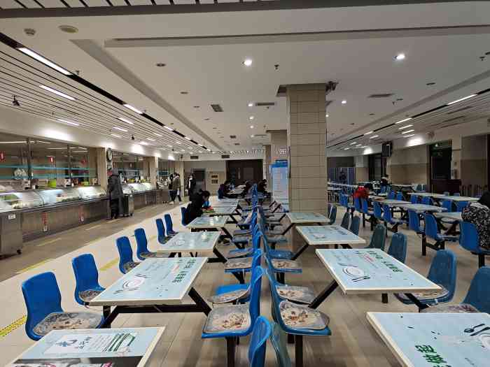 青岛城市学院食堂照片图片