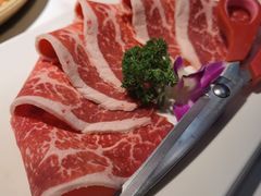 秘制黑猪五花-猪啊牛呀羊啊铜盘烤肉(正大广场店)