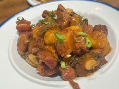 -东来菜馆•手抓海鲜家常菜•海鲜锅贴(鸽子窝店)