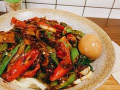 小炒猪肝拌面-醉牛腩·面小馆