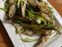 椒盐溪鱼-洪福饭店·十八年老店
