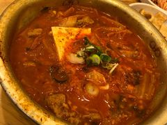 猪颈肉泡菜汤-金北顺大锅家(신사본점)