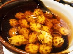 古越陈酿煮花螺-杭州西子湖四季酒店·金沙厅