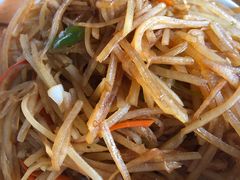 醋溜土豆丝-望湖烤鱼
