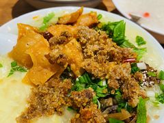蛋冲牛肉豆腐脑-小豆海棠(人民南路店)