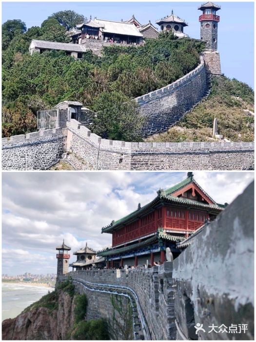 蓬莱阁景区图片