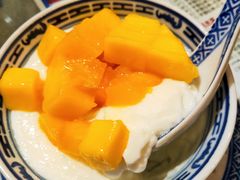 双皮奶+芒果-赵氏传承特色牛奶甜品店(达明店)