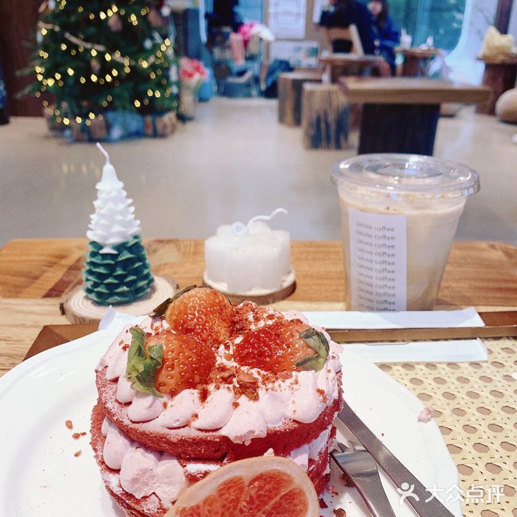广州探店 ｜Un:no coffee·韩风咖啡馆 ｜圣诞必去