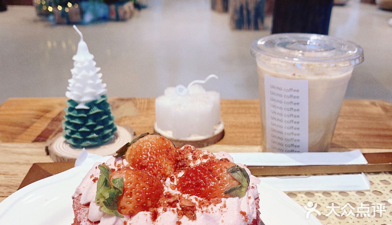 广州探店 ｜Un:no coffee·韩风咖啡馆 ｜圣诞必去