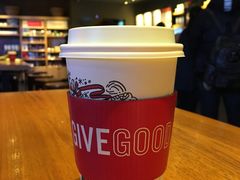 热抹茶拿铁-星巴克(天津滨海国际机场1店)
