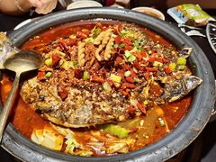 -探鱼·鲜青椒爽麻烤鱼(北京路天河城店)