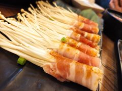 金针菇五花肉-九田家黑牛烤肉料理(长春路友好店)