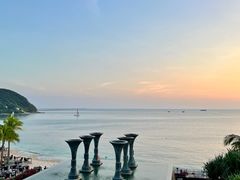 -日落吧·海景咖啡厅·餐酒吧·鸡尾酒·下午茶·乐队表演·浪漫夕阳·三亚文华东方酒店