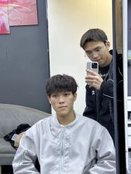 -藤野造型专业烫染接发