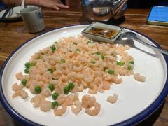 甜豆炒手剥虾仁-鱼食饭稻·苏浙土菜17年老馆子(平江路店)