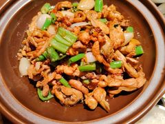 茶油老姜炒鸡-味上湘菜馆(岳麓山店)