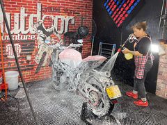 -摩道团机车工坊 摩托车维修 精洗店