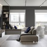 一厅两室，灰白空间漂亮