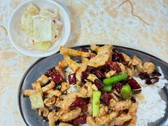 -夜夜香特色板筋盖饭