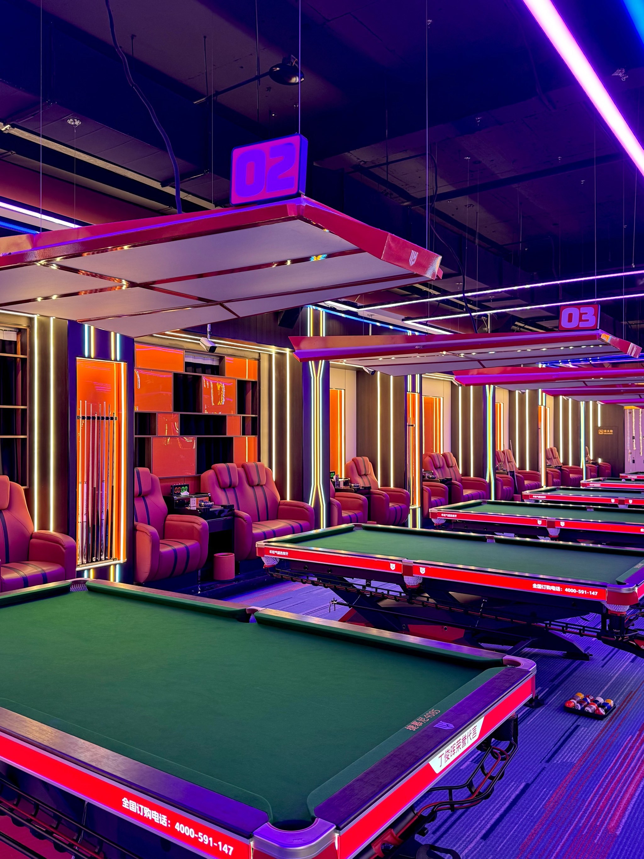 新晋顶流❗这家黑金系台球厅也太高级了叭❤️‍🔥