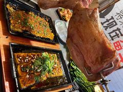 烤羊腿-大汗烧烤滩羊馆(清水河公园店)