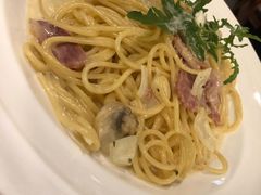 培根蘑菇奶油意面-新贝乐意大利餐厅(苏州中心店)