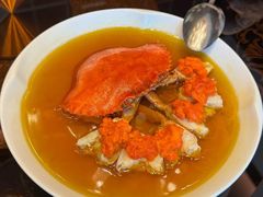 鸡油花雕蒸三门蟹-杭州西子湖四季酒店·金沙厅