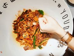 小脸大碗牛蛙干拌面-友达面馆(广州总店)
