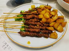 孜然牛肉串-犇逸·乐山跷脚牛肉·四川现炒(览海店)